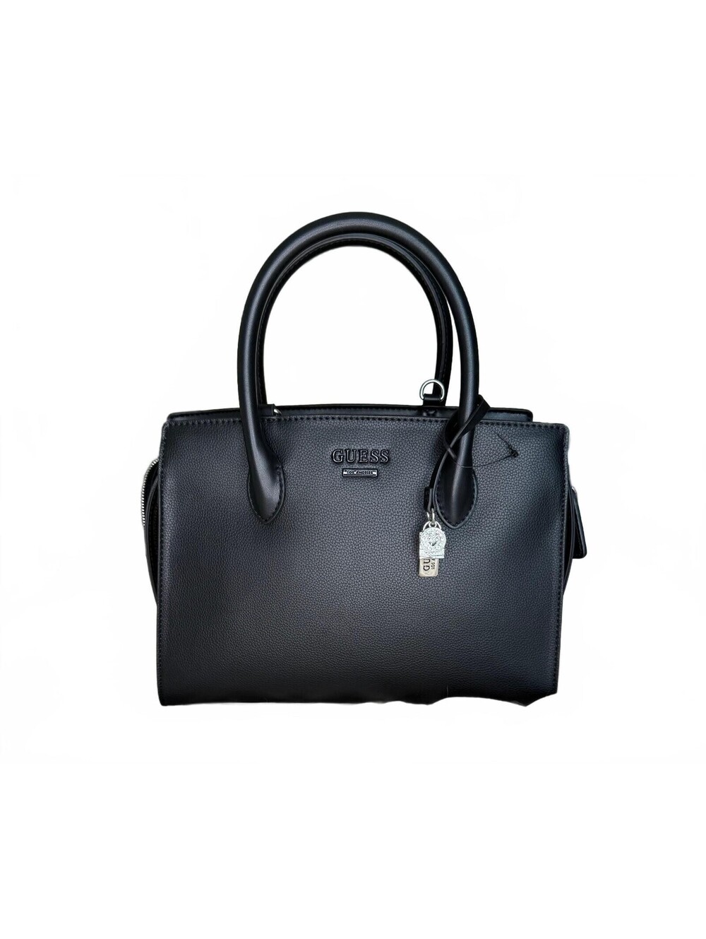 GUESS BERYLN Large Black Satchel Top Handle NWT